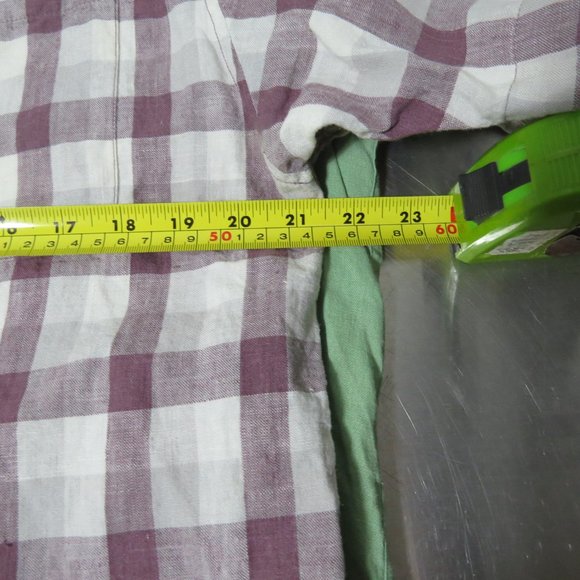 Men's Linen Shirt Lot, VTG, sz L  631 - Picture 14 of 14